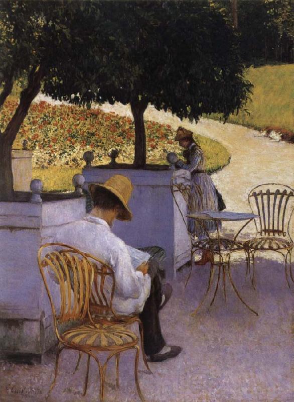 Gustave Caillebotte Orange tree Spain oil painting art